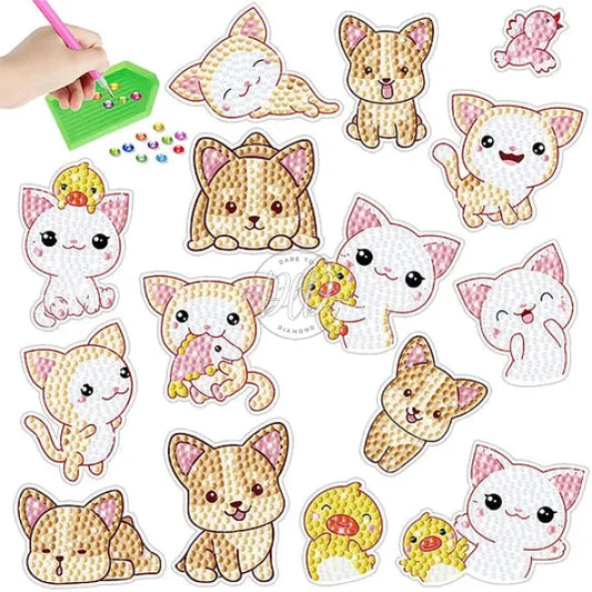 2Pcs Gem Sticker Diamond Art