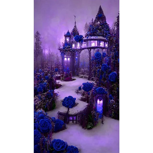 Dreamy Blue Rose