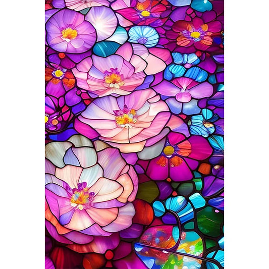 Lotus Glass Painting