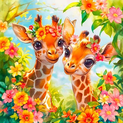 Two Giraffes