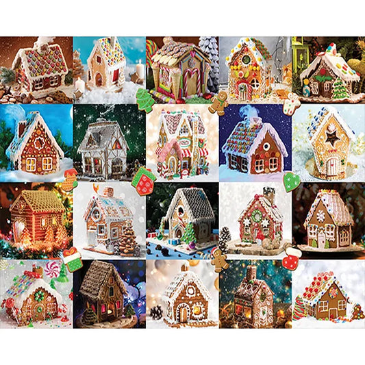 Gingerbread House Cans
