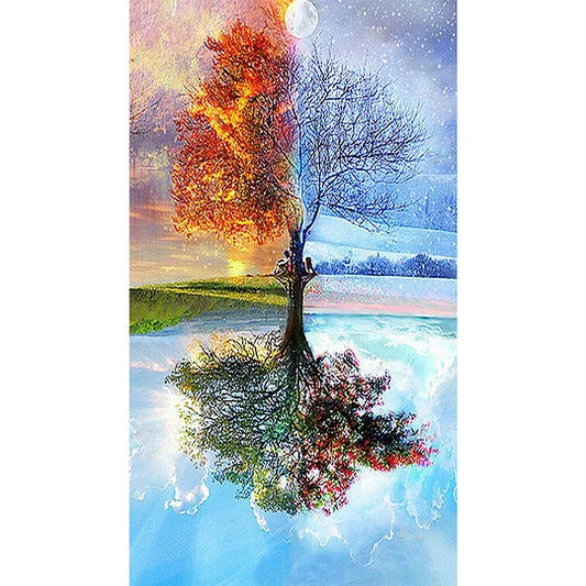 Spring Summer Autumn Winter Tree
