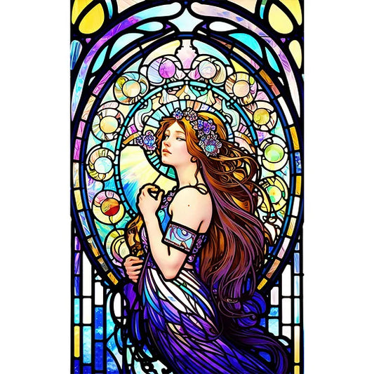 Beauty Glass Painting