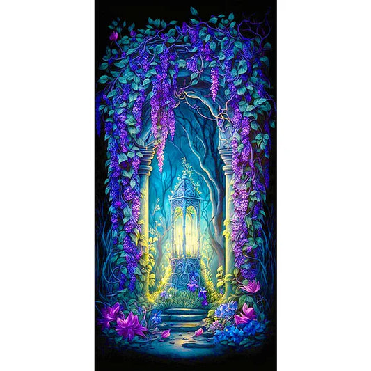 Wisteria Lamp Scene