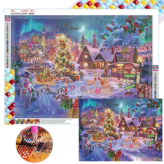 Christmas Snow Scene