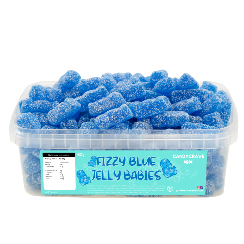 Candycrave Fizzy Blue Babies Tub