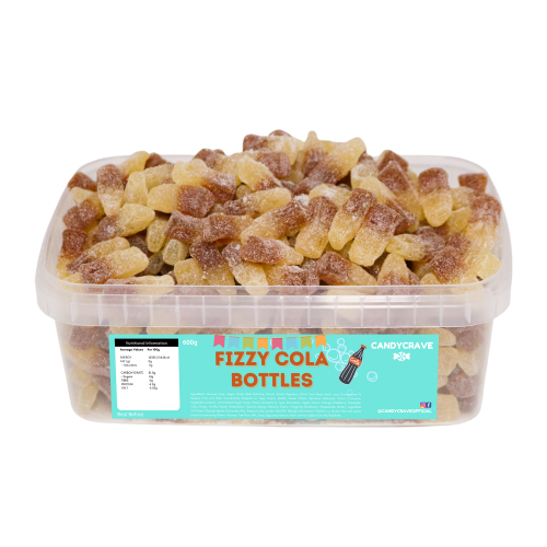 Candycrave Fizzy Cola Bottles Tub
