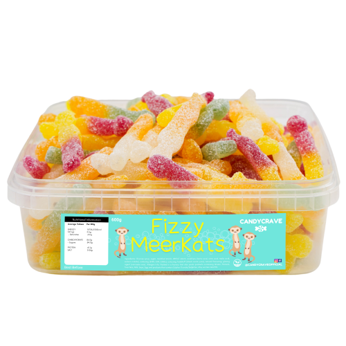 Candycrave Fizzy Meerkats Tub
