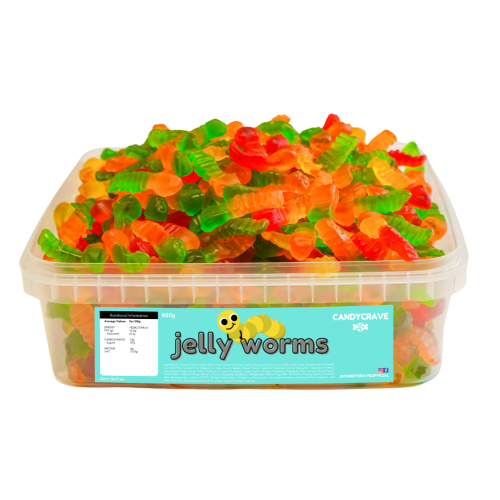 Candycrave Jelly Worms Tub