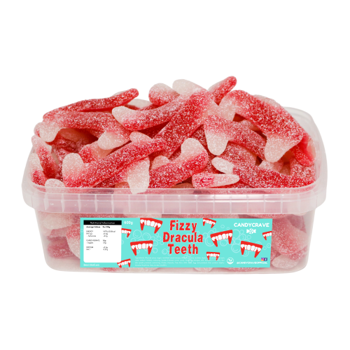 Candycrave Fizzy Dracula Teeth Tub