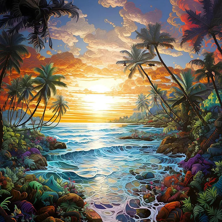 Beach Scene