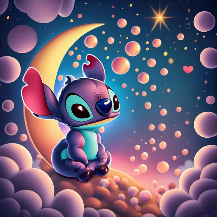 Cartoon Minifigure-Stitch