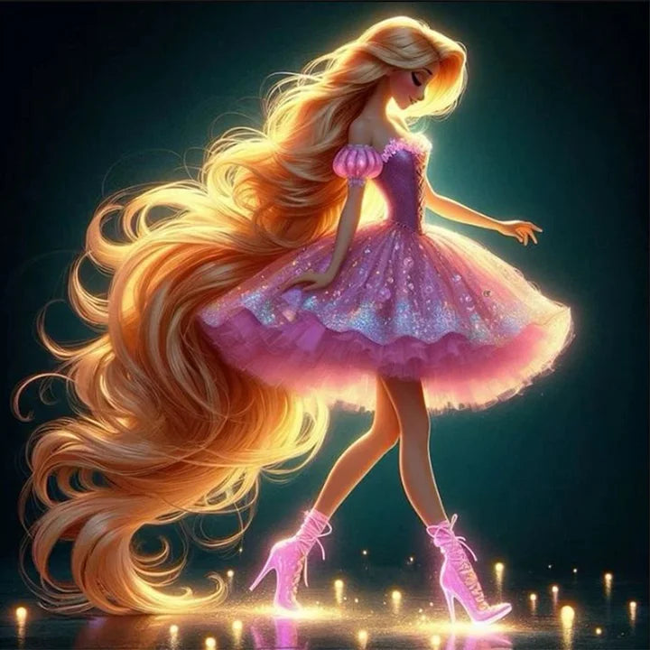 Walking Rapunzel