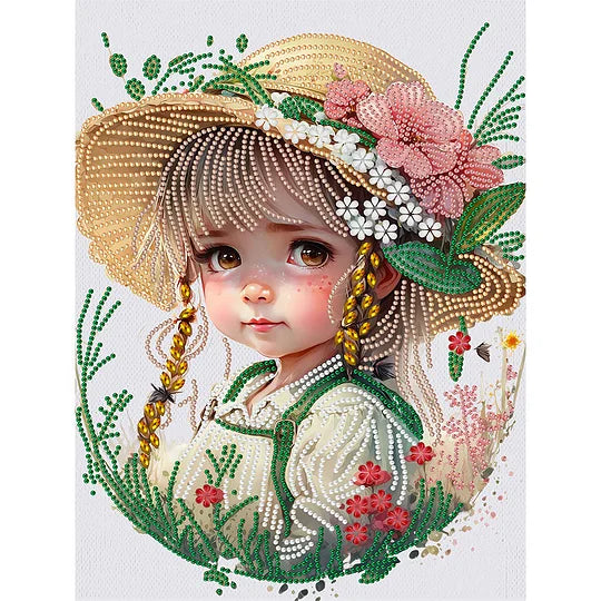 Flower Hat Girl