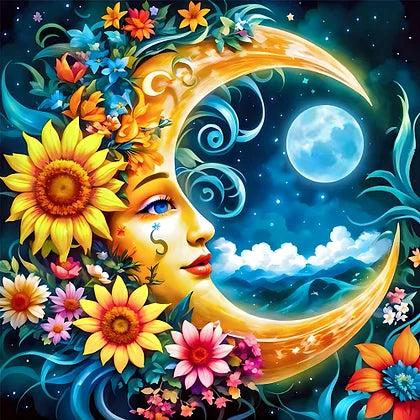 Bent Moon Flower