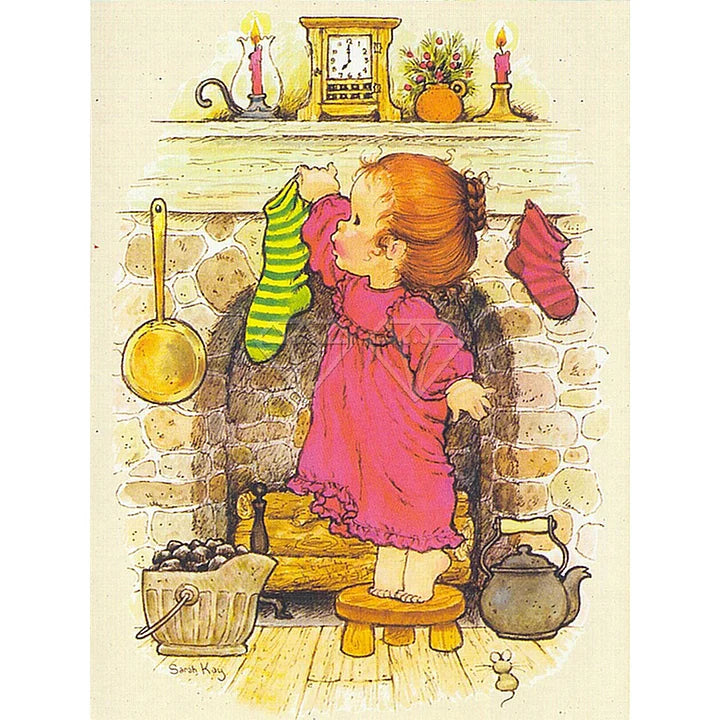 Cartoon Little Girl