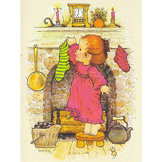 Cartoon Little Girl