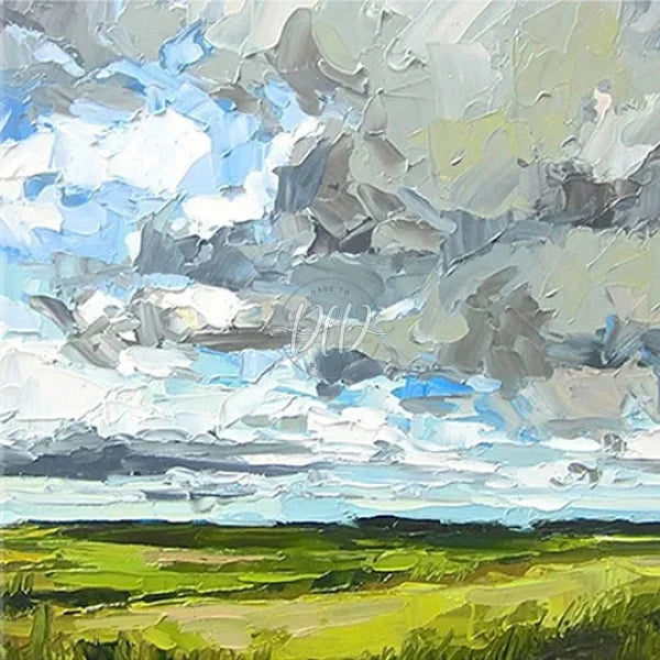 Meadow Scenery 20*20Cm Paint By Numbers