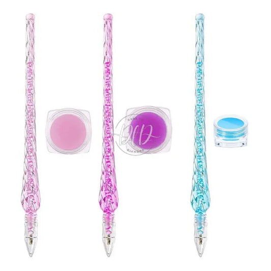 5D Diy Diamond Painting Pen Point Drill Rhinestone Picture Drawing Tool With Glue