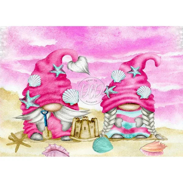 Two Goblins 40*30Cm(Canvas) Full Round Drill Diamond Painting