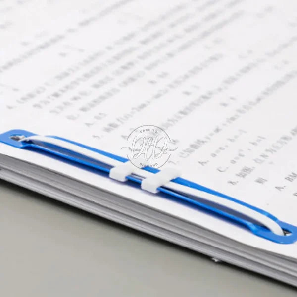 25Pcs 2 Holes Binding Clips Strip Diamond Painting Canvas Storage Binder