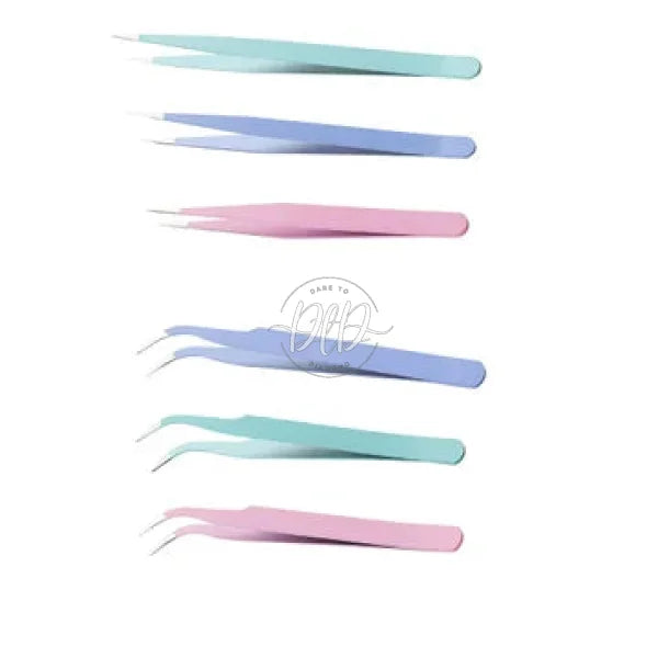 3Pcs Diamond Painting Stainless Steel Tweezers Set Diy Mosaic Crafts Tools