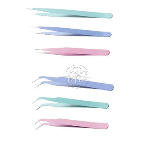 3Pcs Diamond Painting Stainless Steel Tweezers Set Diy Mosaic Crafts Tools