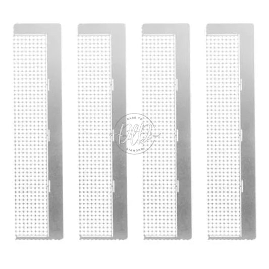 408 Holes Diy Diamond Painting Tools Round Drill Ruler Cross Stitch Scale
