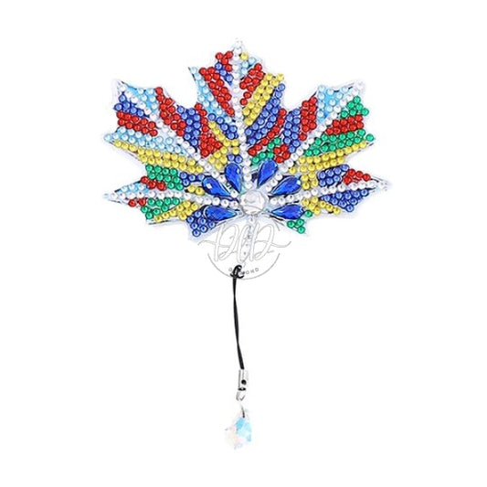5D Bookmark Beginner Arts Crafts Diy Maple Leaves For Adults Kids (Sq14-6)