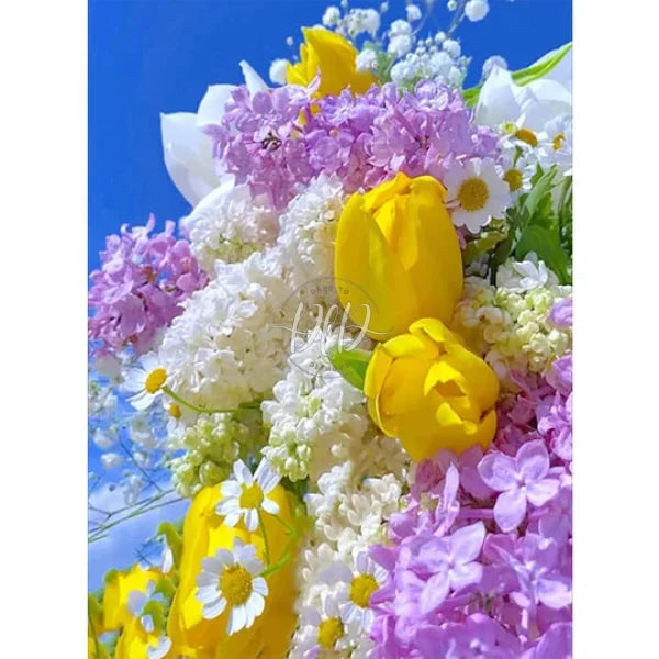 Blossoms 30*40Cm(Canvas) Full Round Drill Diamond Painting