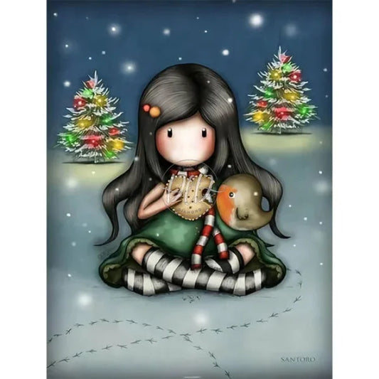 Cartoon Gorjuss Girl