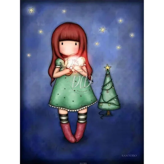 Cartoon Gorjuss Girl