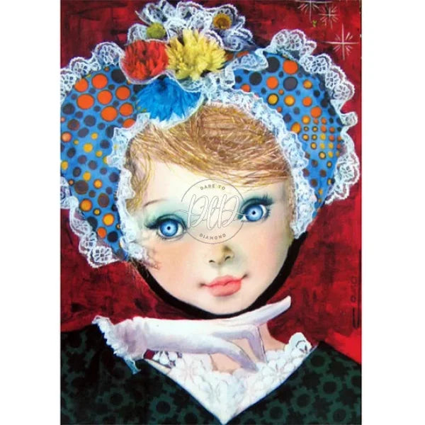 Cartoon Little Girl