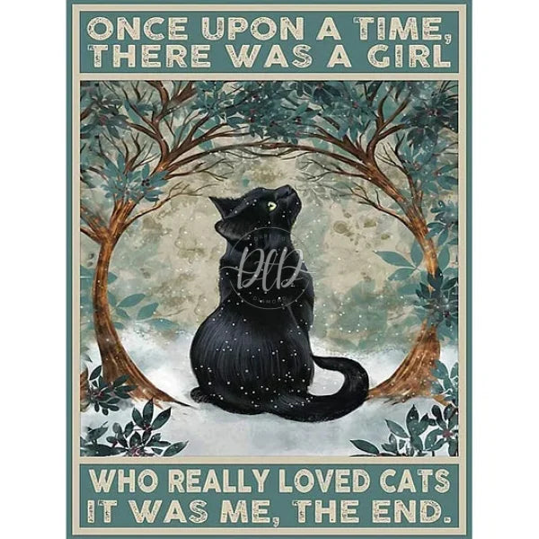 Cat Poster Painting