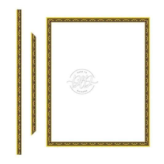 Diy Picture Frame Wall Sticker Self Adhesive Tape Kit For Oil Paint Poster