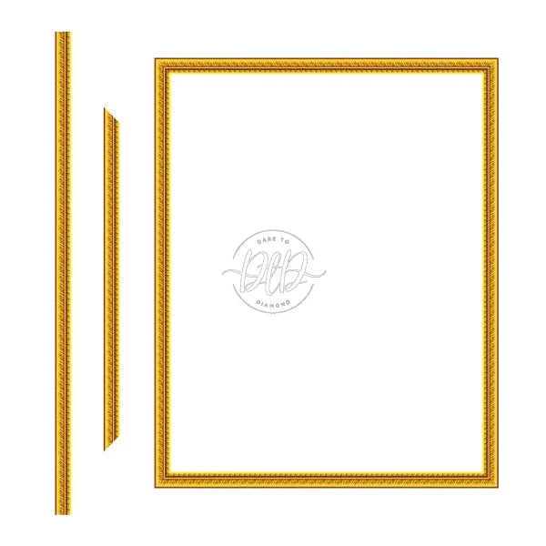 Diy Picture Frame Wall Sticker Self Adhesive Tape Kit For Oil Paint Poster