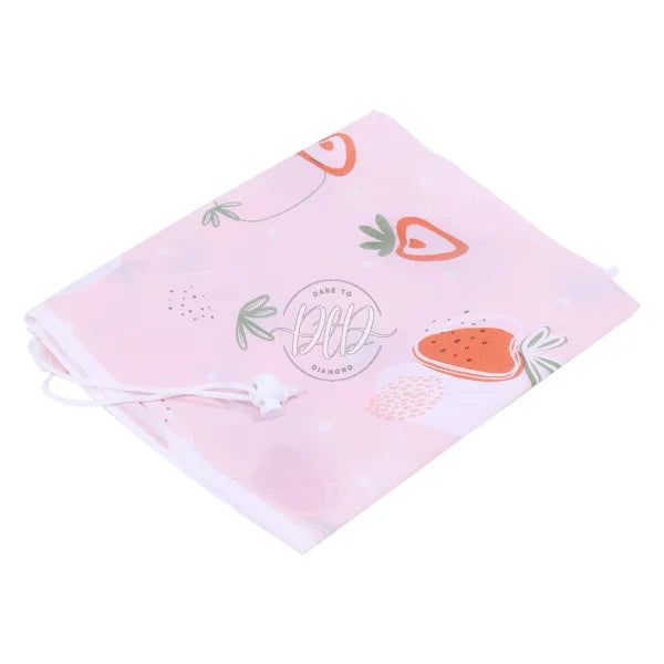 Dustproof Cloth Roll Painting Pouch Waterproof Embroidery Organizer For Home