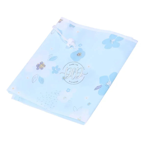 Dustproof Cloth Roll Painting Pouch Waterproof Embroidery Organizer For Home