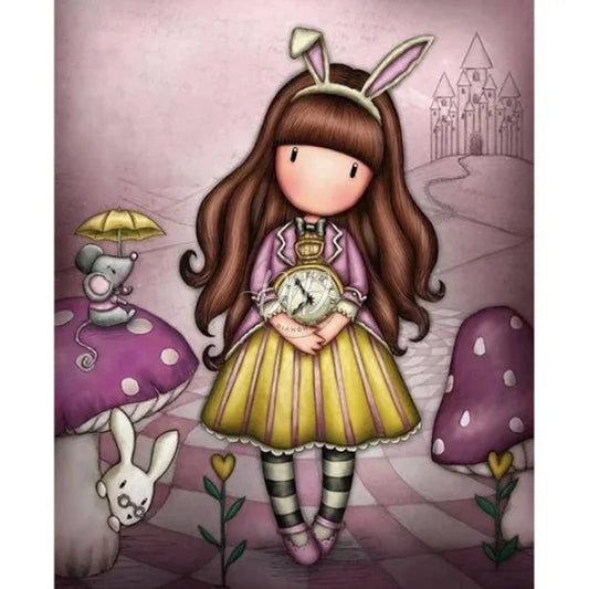 Gorjuss Cartoon Little Girl