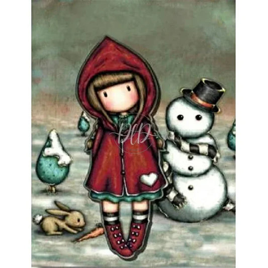 Gorjuss Cartoon Little Girl