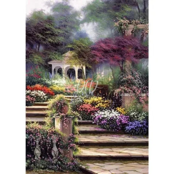 Quiet Path 30X40Cm(Canvas) Full Round Drill Diamond Painting