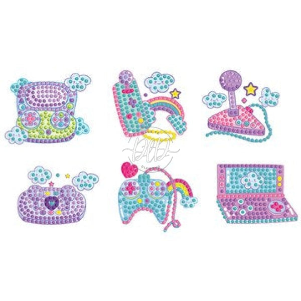 Stickers Kits Cartoon Handmade Mosaic