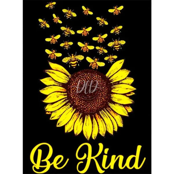 Sunflower English Calligraphy And Painting