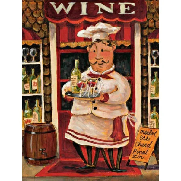 Wine Chef Food Bread