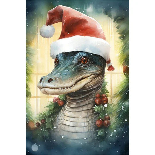 Christmas Crocodile