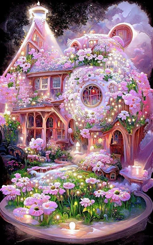 Pink House Flower