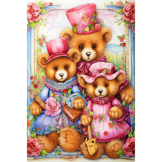 Three Teddy Bears