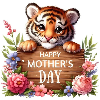 Tiger Mother'S Day Slogan