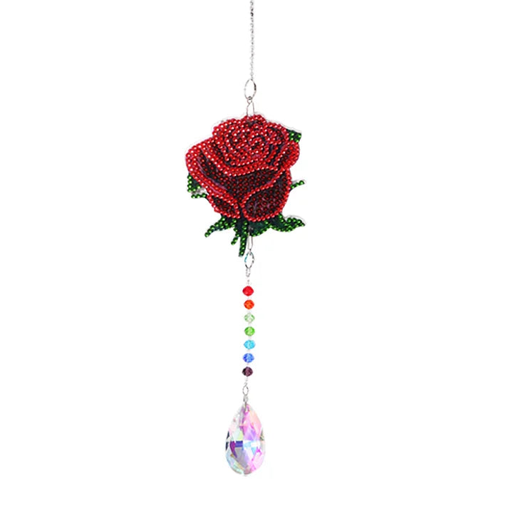 Crystal Diamond Angel Tears Wind Chimes