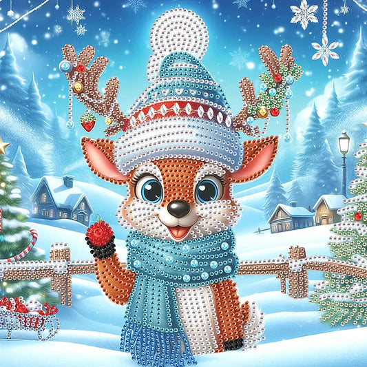 Winter Deer